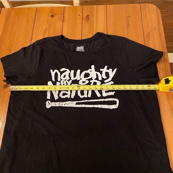 Naughty By Nature Rap Hip Hop Graphic Tee Shirt Adult Size 3 Black - Picture 6 of 7